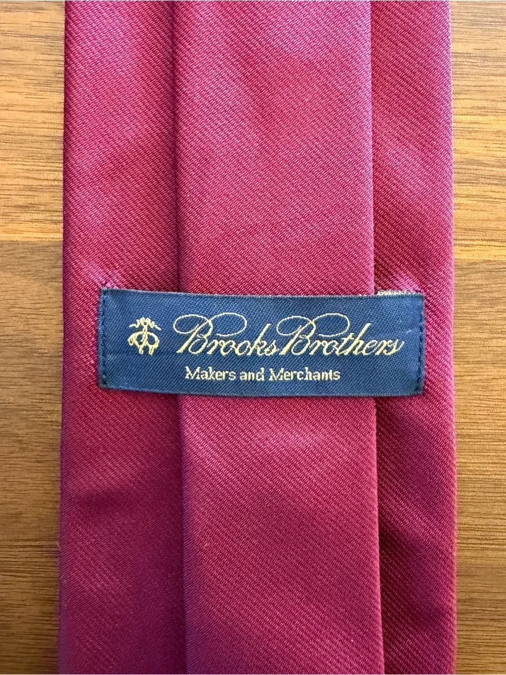 Brooks Brothers Raspberry Pink Silk Tie